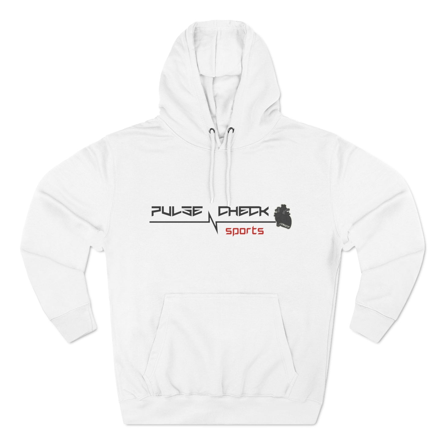 Three-Panel Fleece Hoodie