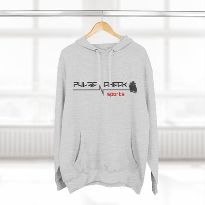 Three-Panel Fleece Hoodie