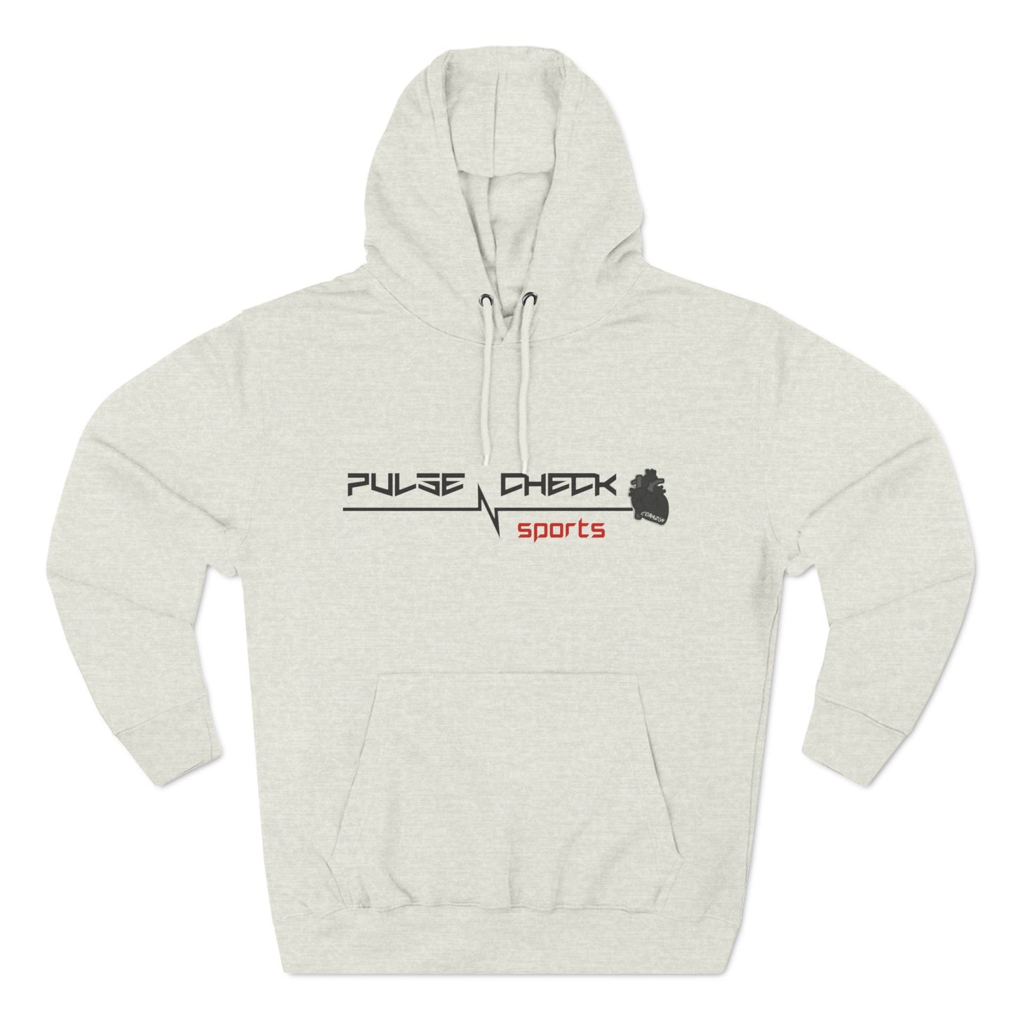 Three-Panel Fleece Hoodie