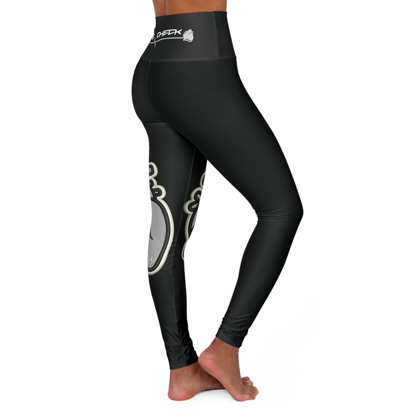 High Waisted Yoga Leggings (AOP)