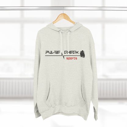 Three-Panel Fleece Hoodie