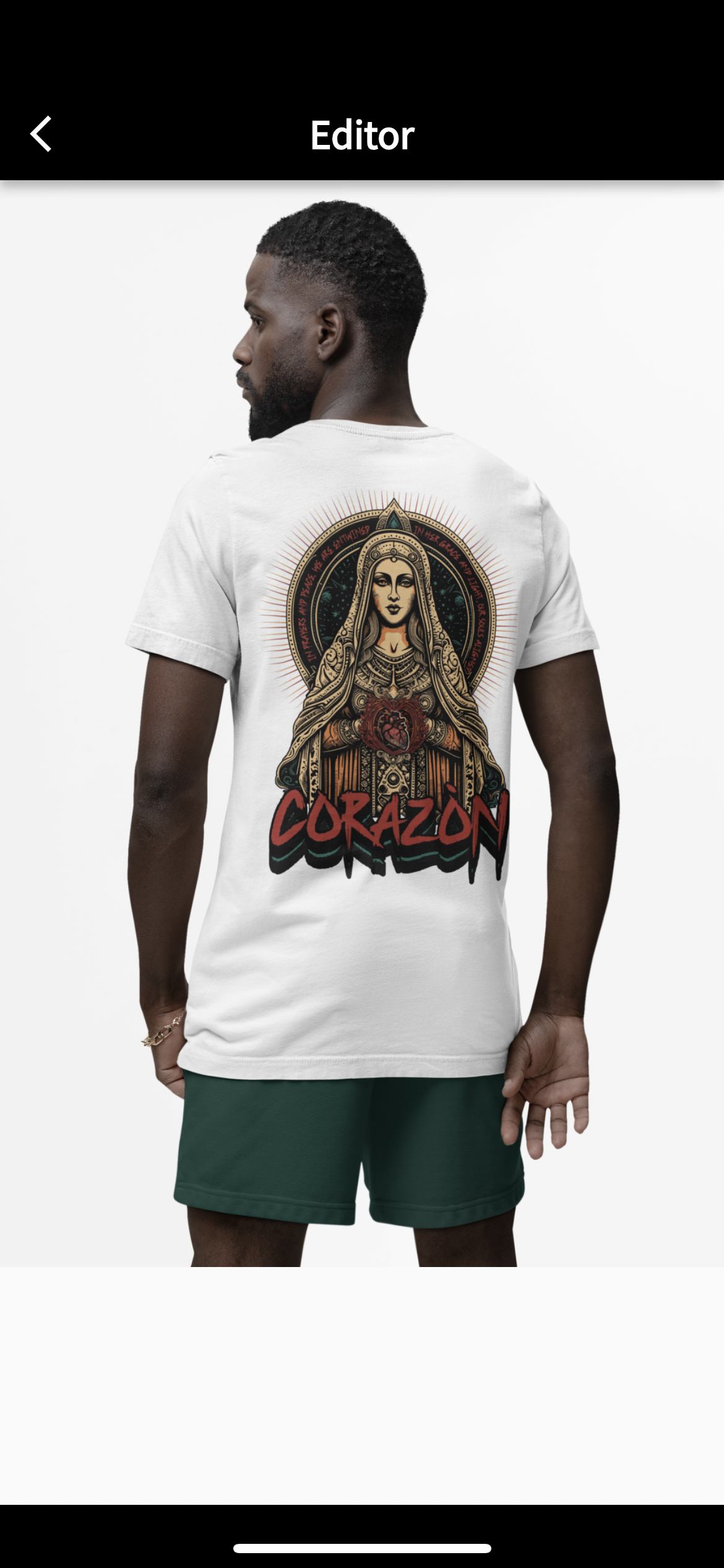 Corazón Ancient Heart shirts